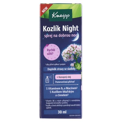 Obrázek Kneipp Kozlík Night sprej na dobrou noc 30ml