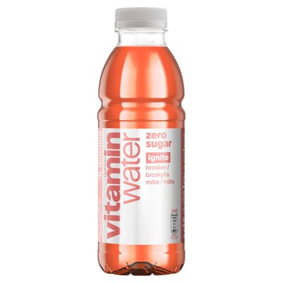Obrázek ŠETŘÍME JÍDLEM: Vitaminwater Ignite broskev máta 500ml