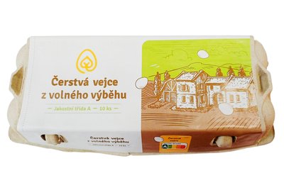 Obrázek clever Vejce čerstvá 10ks volný výběh
