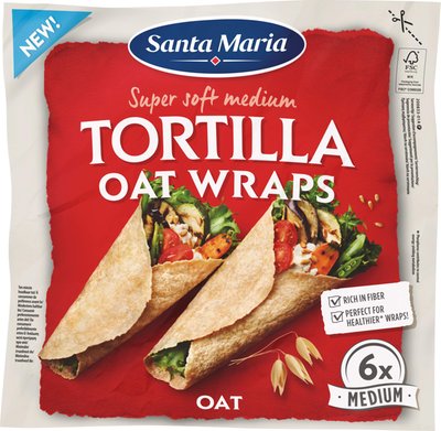 Obrázek ŠETŘÍME JÍDLEM: Santa Maria Ovesná tortilla 240g