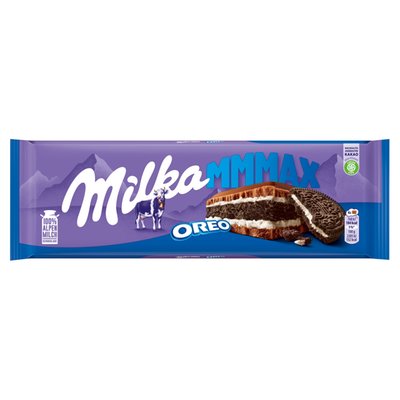 Obrázek ŠETŘÍME JÍDLEM: Milka Čokoláda Mmma Oreo Mléčná 300g