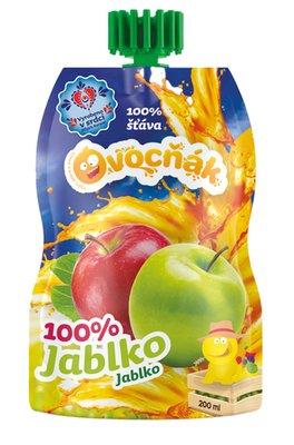 Obrázek ŠETŘÍME JÍDLEM: Ovocňák Mošt Jablko 100% 200ml
