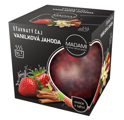 Obrázek ŠETŘÍME JÍDLEM: Šťavnatý čaj Vanilková jahoda 480g