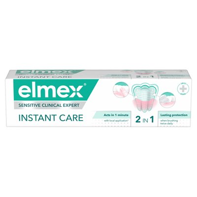 Obrázek Zubní pasta elmex Sensitive Clinical Expert Instant Care 2v1