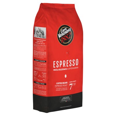 Obrázek Caffè Vergnano 1882 Espresso pražená zrnková káva 1000g