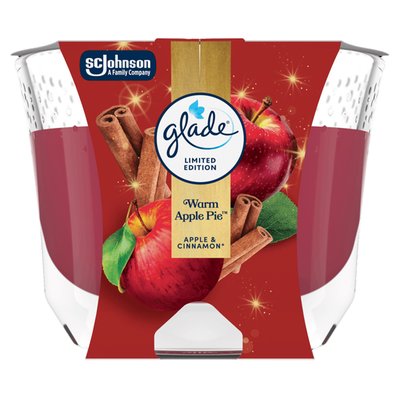 Obrázek Glade Maxi Candle W25 Warm Apple Pie 204g