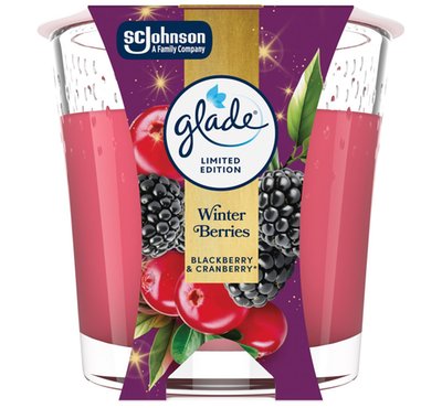 Obrázek Glade svíčka Winter Berries 112g