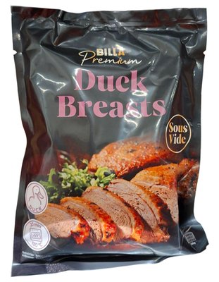 Obrázek BILLA Premium Sous-Vide kachní prsa 530g
