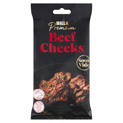 Obrázek BILLA Premium Sous-vide hovězí líčka 300g