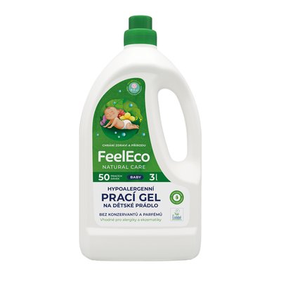 Obrázek FeelEco Hypoalergenní prací gel Baby 3 l