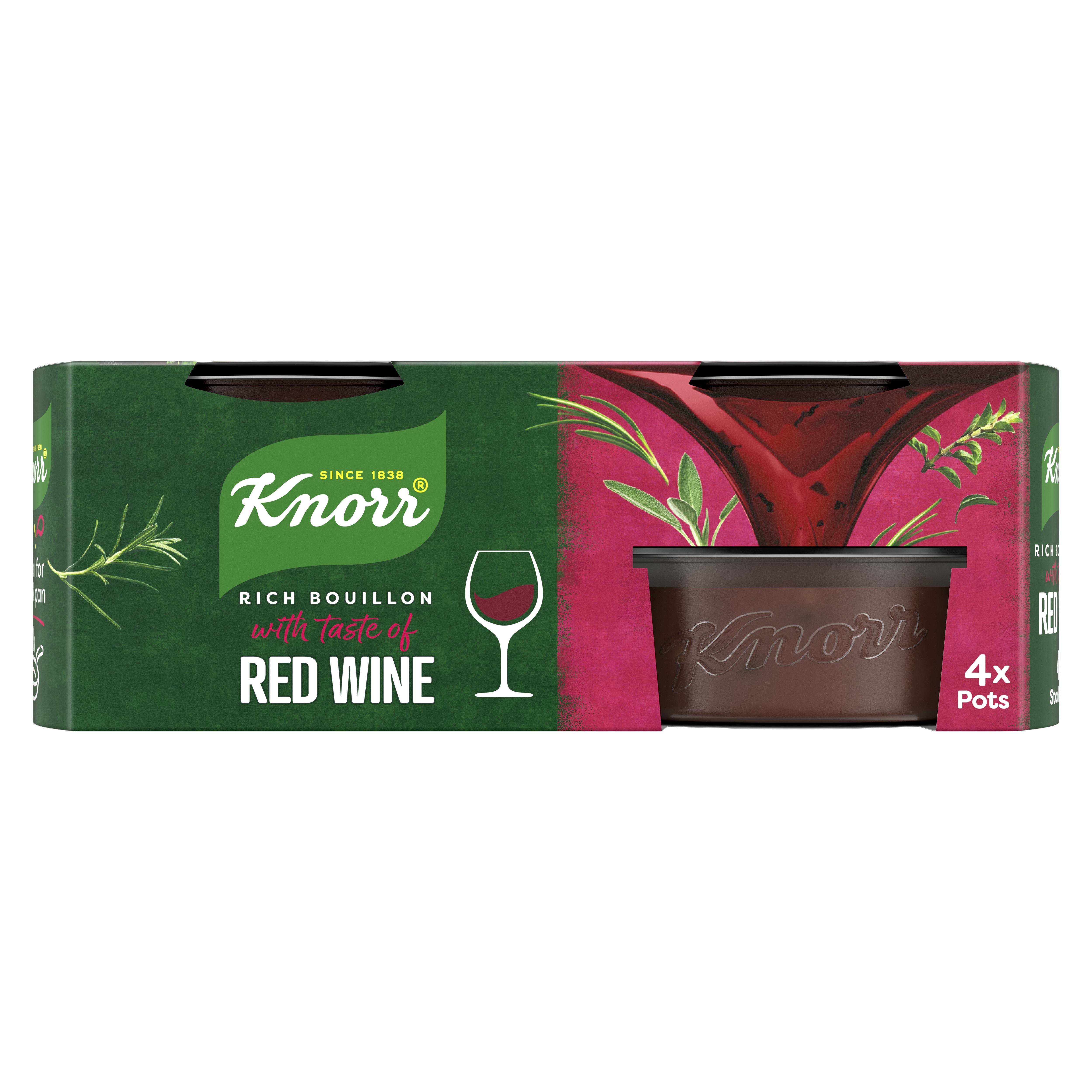 Knorr Bohatý bujón s chutí červeného vína 104g