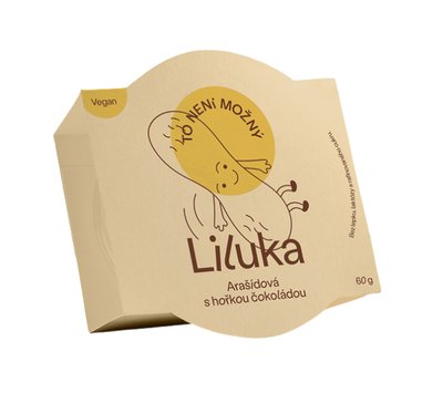 Obrázek Liluka arašídová s hořkou čokoládou