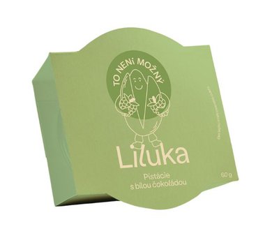 Obrázek Liluka pistáciová s bílou čokoládou