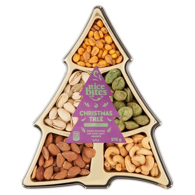 Obrázek Nice Bites Směs pražených mandlí, pistácií, jader kešu, arašídů a kukuřice 270g 