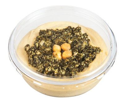 Obrázek ŠETŘÍME JÍDLEM: Hummus s pestem z medvědího česneku 200g