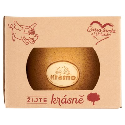 Obrázek Krásno Vepřové sádlo škvařené v keramice 500g