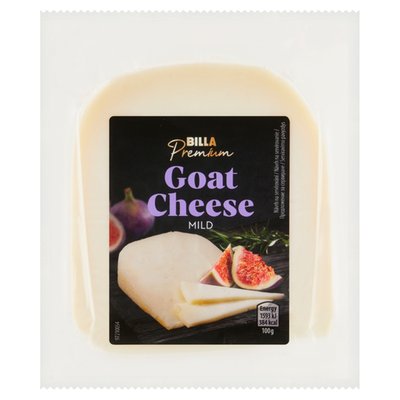 Obrázek BILLA Premium Přírodní polotvrdý plnotučný kozí sýr 180g