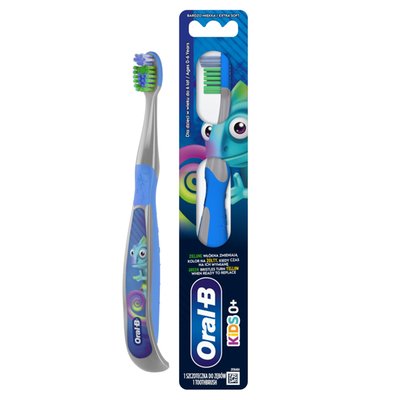 Obrázek ORAL-B KIDS 0+ Manuální Zubní Kartáček – Extra Měkká Vlákna – 0–6 Let, 1