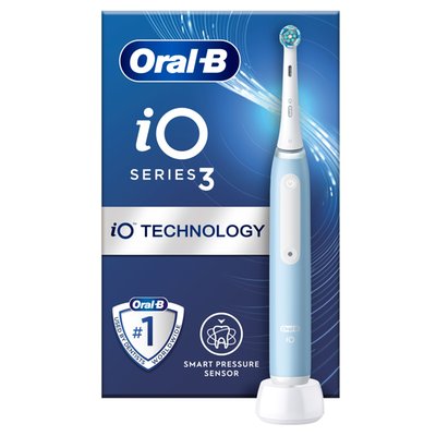 Obrázek Oral-B iO 3 Blue, Elektrický Zubní Kartáček, Design Braun