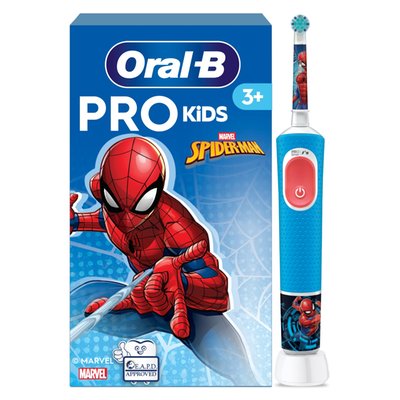 Obrázek Oral-B Pro Kids Spiderman Elektrický Zubní Kartáček S Designem Od Brauna