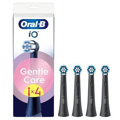 Obrázek Oral-B iO Series Gentle Care Black, Originální Kartáčkové Hlavy, pro Citlivé Dásně, 4