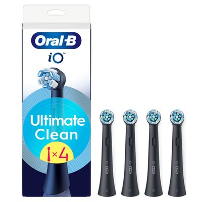 Obrázek Oral-B iO Series Ultimate Clean Black, Originální Kartáčkové Hlavy, Vlákna CrissCross, 4