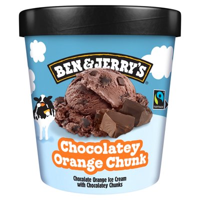 Obrázek Ben & Jerry's Chocolatey Orange Chunk 465ml