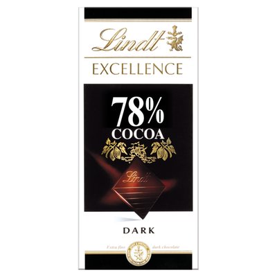 Obrázek ŠETŘÍME JÍDLEM: Lindt Excellence Hořká čokoláda 78% 100g