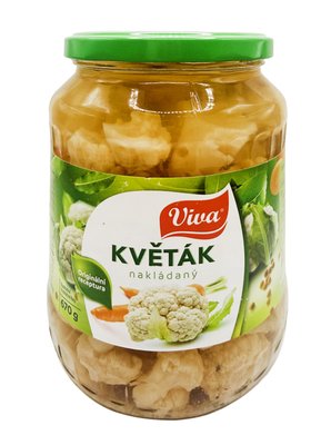 Obrázek Květák nakládaný 670g