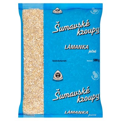 Obrázek ŠETŘÍME JÍDLEM: Mlýn a Krupárna Mrskoš Šumavské kroupy lámanka ječná 500g