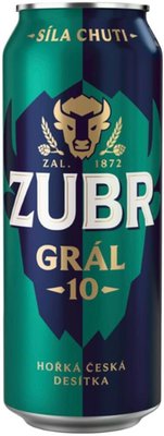 Obrázek Zubr Grál 10 - 0,5l plech