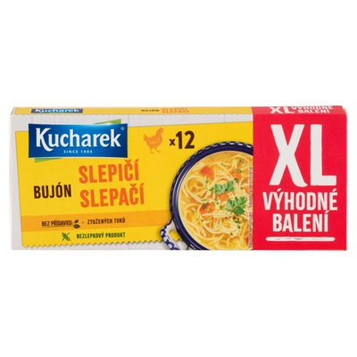 Obrázek Kucharek Slepičí bujón 12 x 10g (120g)
