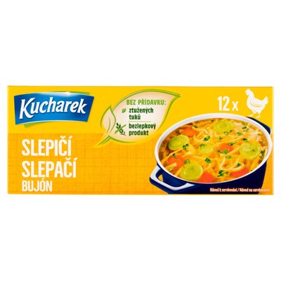 Obrázek Kucharek Slepičí bujón 12 x 10g (120g)