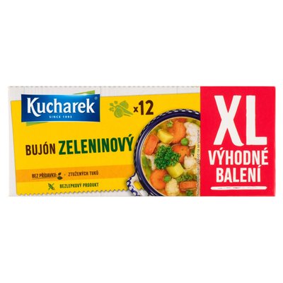 Obrázek Kucharek Zeleninový bujón 12 x 10g (120g)