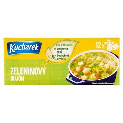 Obrázek Kucharek Zeleninový bujón 12 x 10g (120g)