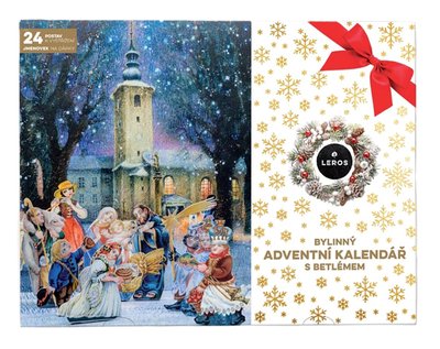 Obrázek Leros Bylinný adventní kalendář s betlémem, 24 NS