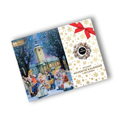 Obrázek Leros Bylinný adventní kalendář s betlémem, 24 NS