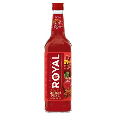 Obrázek ŠETŘÍME JÍDLEM: Royal Červený punč 20% 0,5l