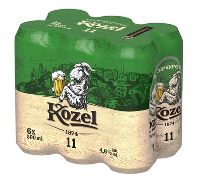 Obrázek ŠETŘÍME JÍDLEM: Velkopopovický Kozel 11, 6 x 0,5l