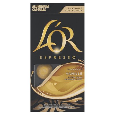 Obrázek ŠETŘÍME JÍDLEM: L'OR Espresso Vanille pražená mletá káva aromatizovaná v kapslích 10 ks 52g
