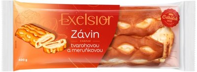 Obrázek Excelsior Závin s náplní tvarohovou a meruňkovou