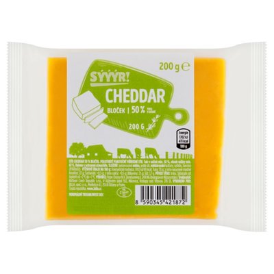 Obrázek Cheddar bloček 200g