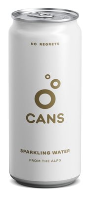 Obrázek ŠETŘÍME JÍDLEM: CANS jemně perlivá alpská voda 330ml
