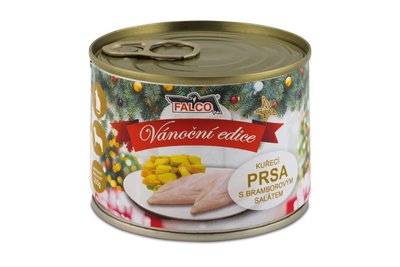 Obrázek Kuřecí prsa s bramborovým salátem 200g