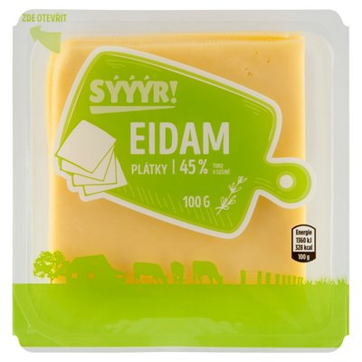 Obrázek Eidam plátky 100g