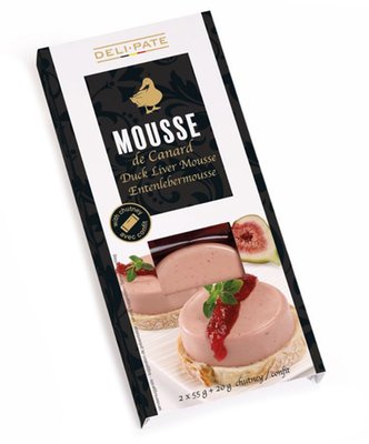 Obrázek Paštika s kachními játry + chutney z fíků 2 x 555 g + 20 g