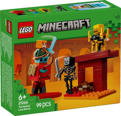 Obrázek LEGO® Minecraft® 21266 Lávová bitva v Netheru