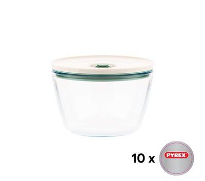 Obrázek Vakuovací dóza Pyrex 1100ml, 15x15x10cm (za 10 samolepek)