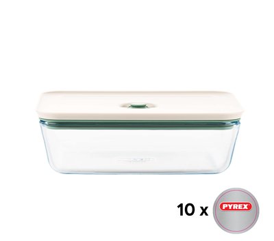Obrázek Vakuovací dóza Pyrex 1500ml, 22x17x6cm (za 10 samolepek)