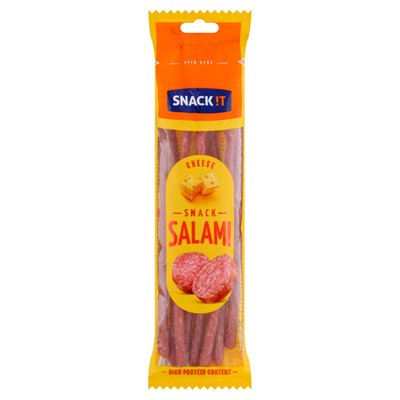 Obrázek Snack !t Klobásky s taveným sýrem 80g